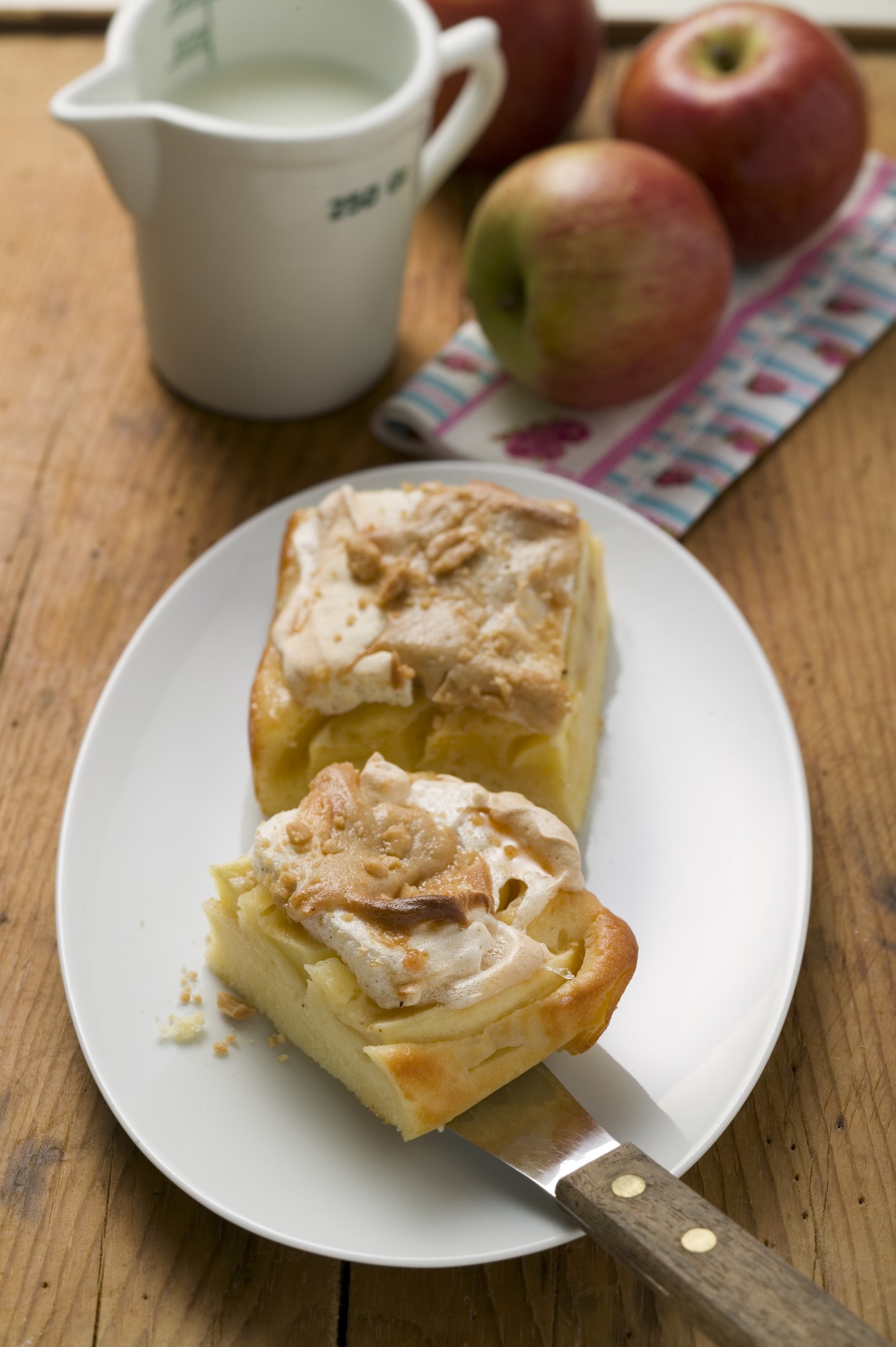 Apfel-Baiser-Kuchen