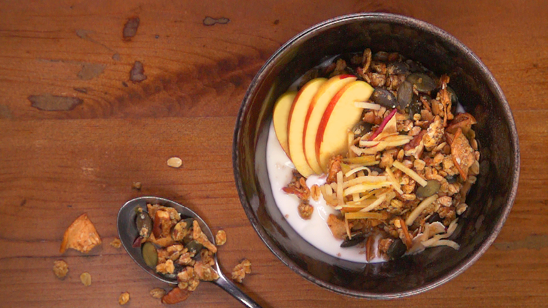 Apfel-Granola