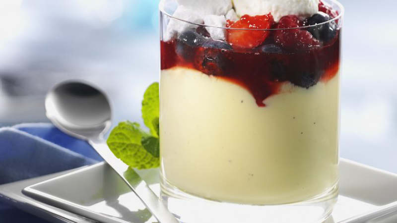 Beeren-Vanille-Creme