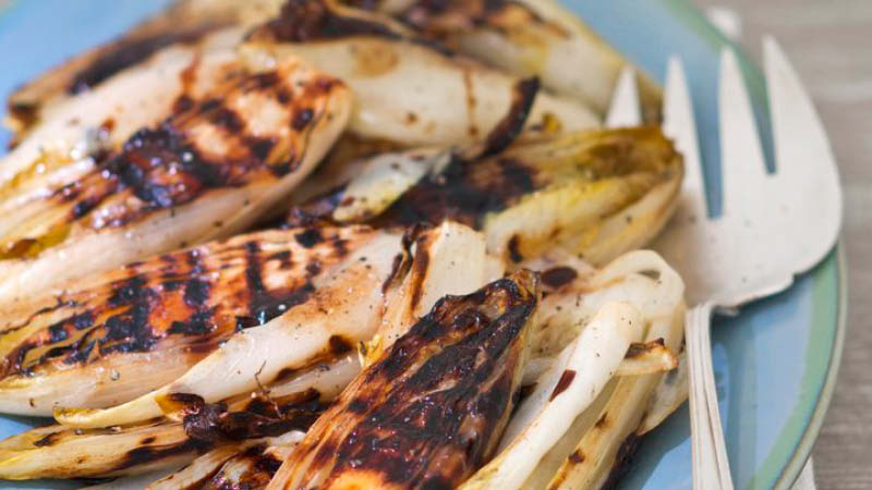 Gegrillte-Chicoree