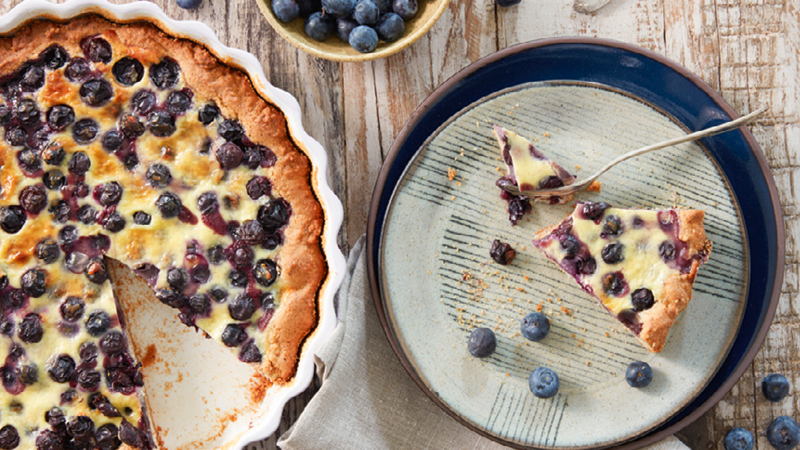 Heidelbeer-Schmand-Tarte