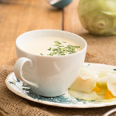 Kohlrabisueppchen
