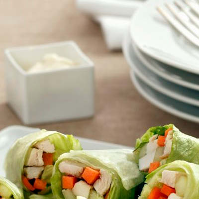 Salatroellchen-mit-Hähnchen-Möhren-Mayonnaise