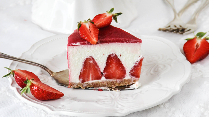 Emma’s Erdbeer Nobake Joghurt Törtchen