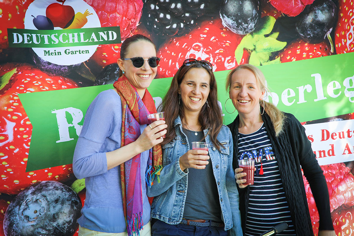 BVEO Beeren-Smoothie-Bike-Tour 2017, Foto: BVEO