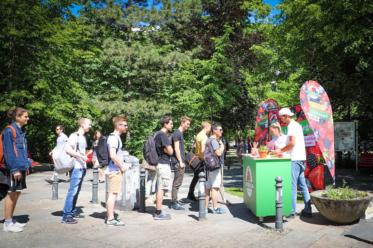 BVEO Beeren-Smoothie-Bike-Tour 2017, Foto: BVEO