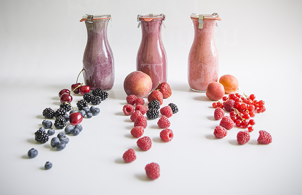 Beeren-Smoothies