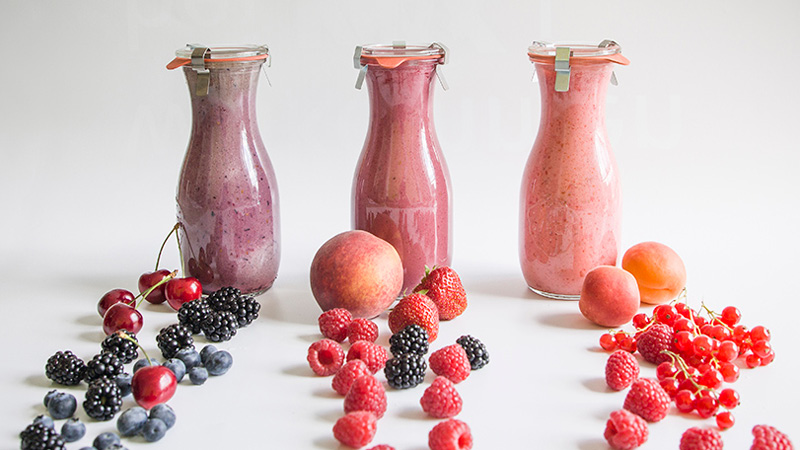 Beeren-Smoothies