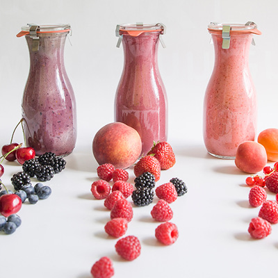 Beeren-Smoothies