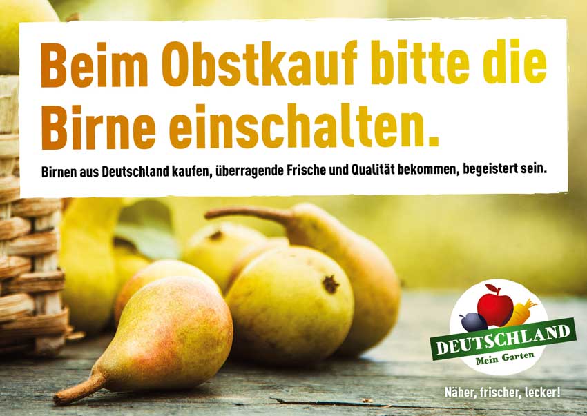 Frische Birnen