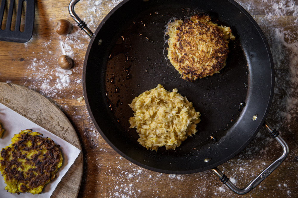 Petersilienwurzel-Pastinake-Rösti