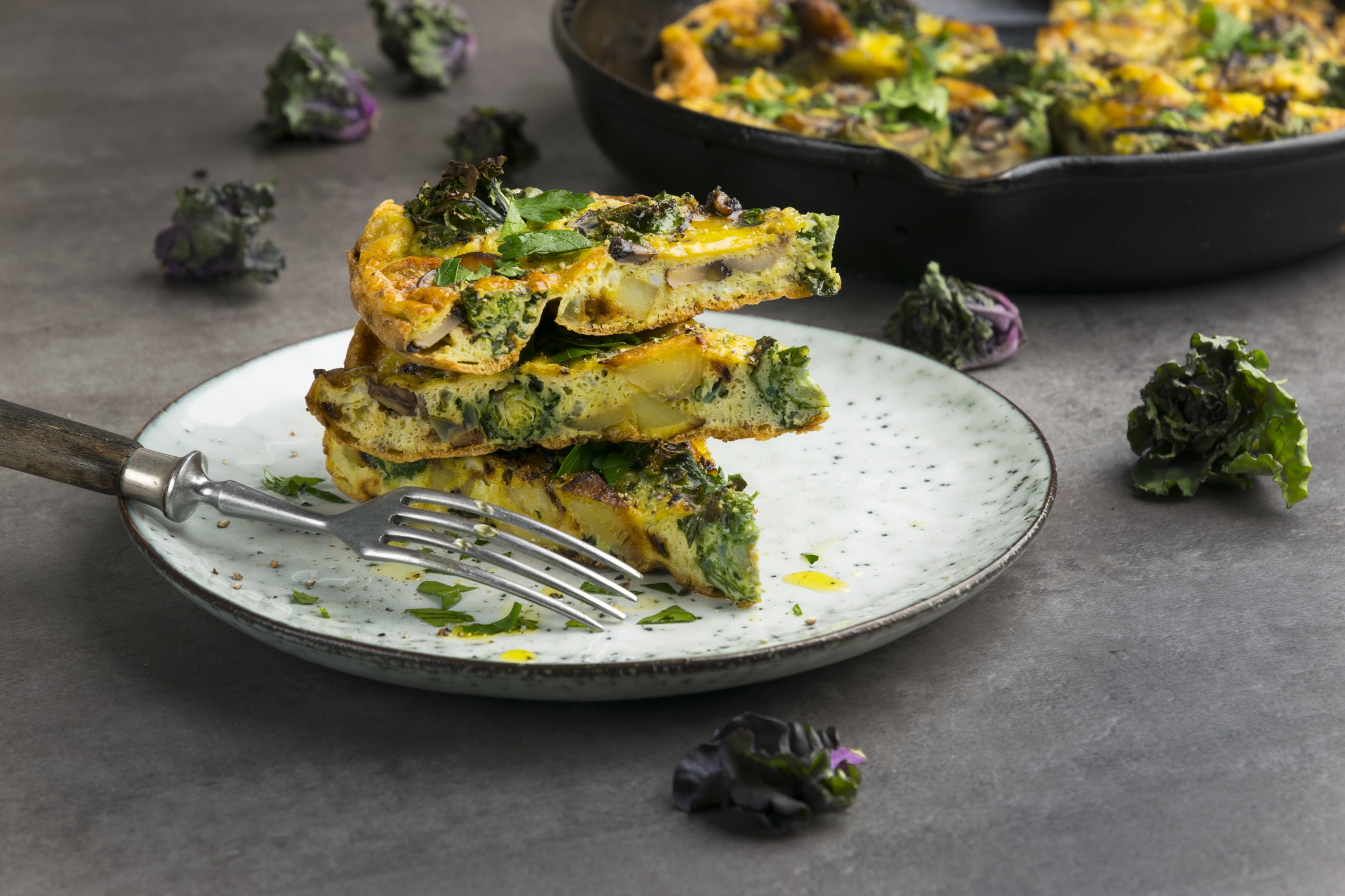 Fertige Kalettes-Tortilla