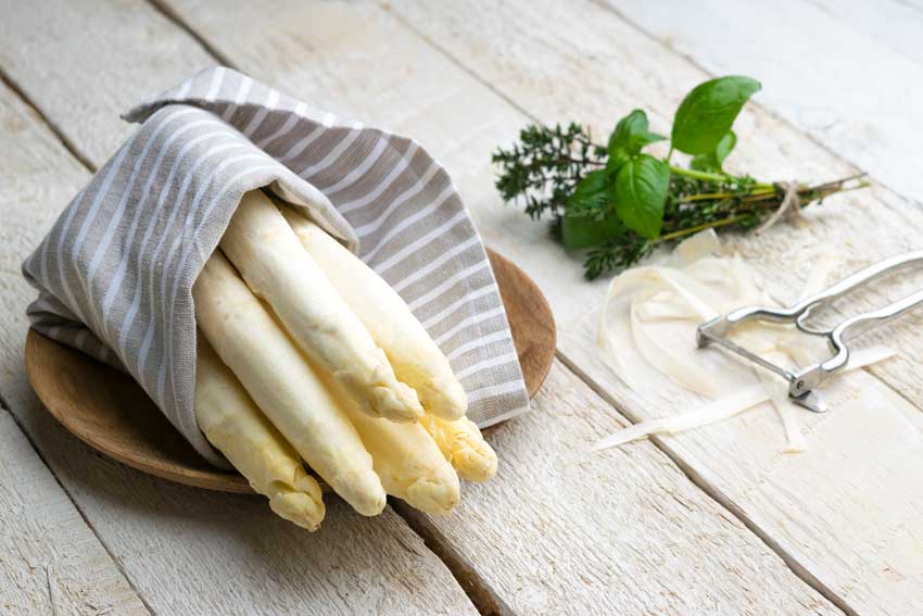 Frischer Spargel