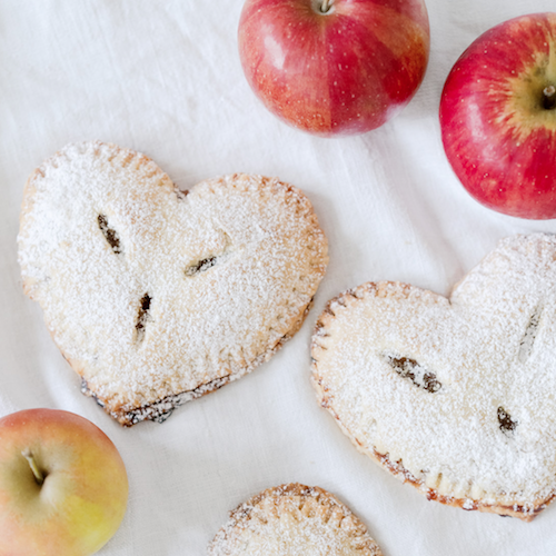 Rezept Apfeltaschen zum Tag der Verliebten