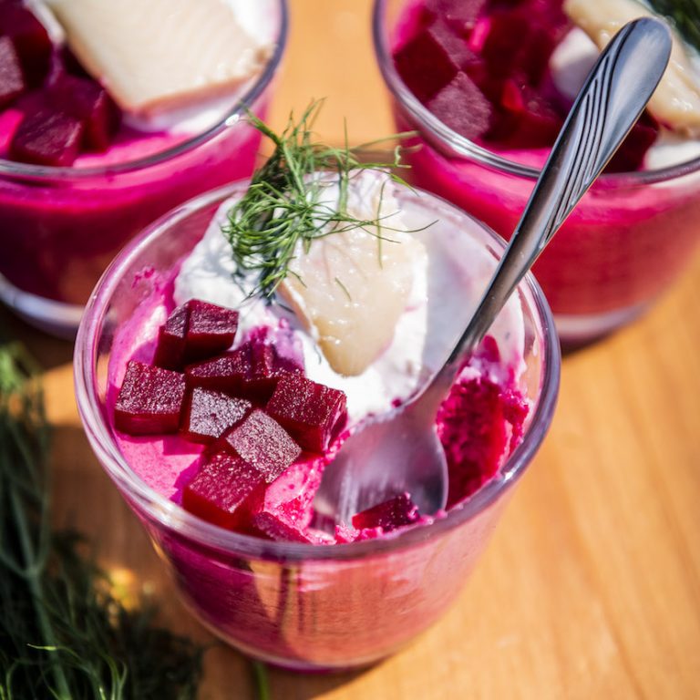 Rezept für Rote Bete Mouse zubereitet