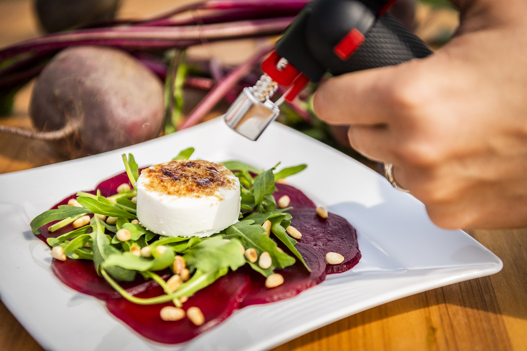 Zubereitung Rote Bete Carpaccio